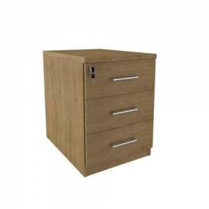 Chest of drawers 3drawers with lock on wheels